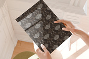 Floral Damask Patterns, a Wallpaper Graphic by Bloomart Studio (Thumbnail 4 of 6)