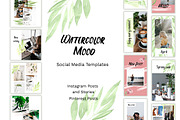 Social Media Templates, a Social Media Template by OlgaSerbun (Thumbnail 1 of 8)