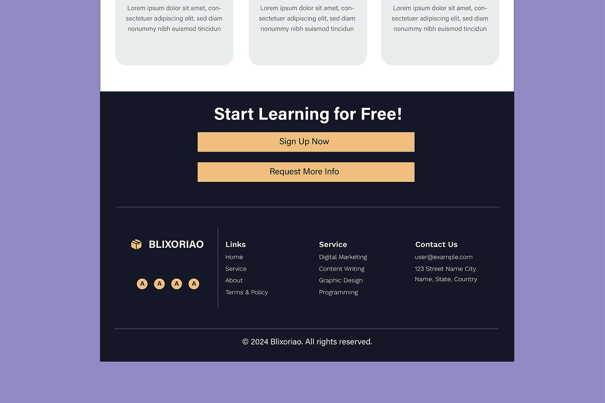 Educational Landing Page, a Landing Page Template by MightyDesign (Photo 7 of 10)
