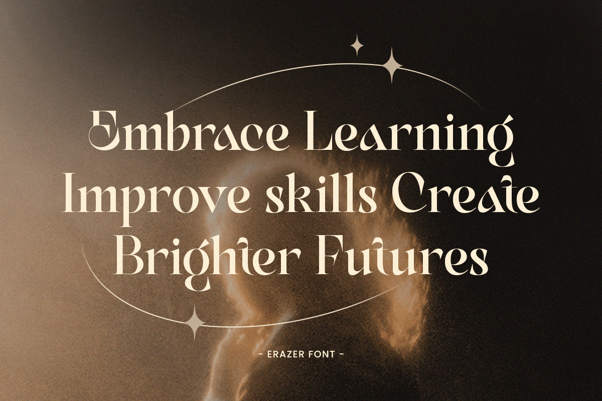 Erazer – Luxury High Contrast Serif, a Serif Font by Sensatype (Photo 5 of 12)