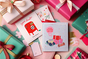 Cozy Christmas Girl Clipart, a Graphic by Ruslana Lubenets (Thumbnail 2 of 21)