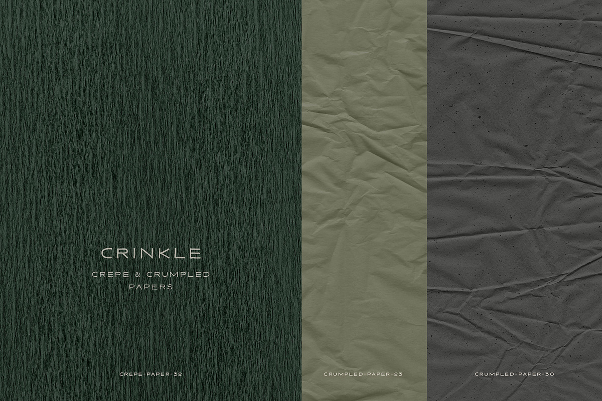Crinkle - Crepe & Crumpled Papers, a Texture Graphic by alonahaidash (Photo 6 of 19)