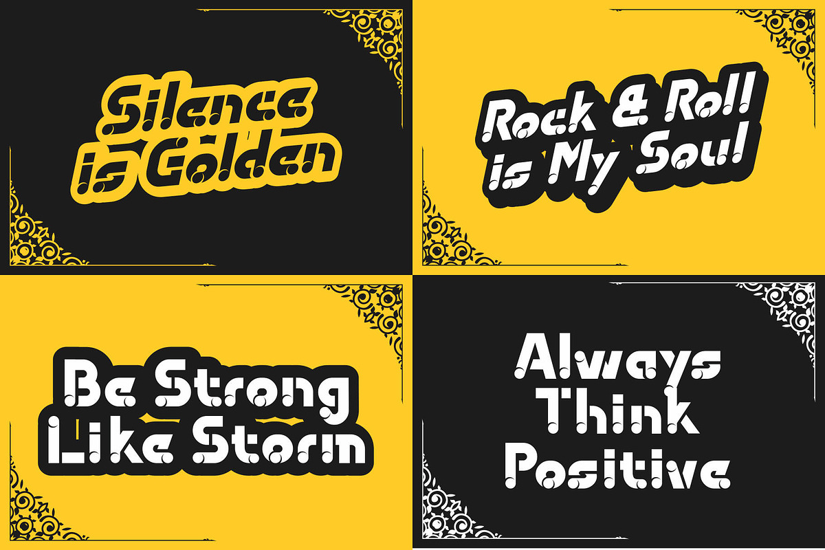 Qoubizza - Decoratiove Font, a Blackletter Font by nIznaztype (Photo 5 of 6)