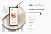Canva Massage Therapist templates, a Social Media Template by LiliesandBerries (Thumbnail 4 of 21)