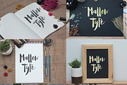 Mallow Typeface & EXTRA Mockup, a Script Font by maghrib (Thumbnail 5 of 5)