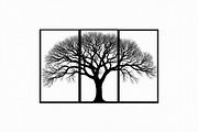 Multi-Panel Tree Silhouette Laser, a Graphic by balal (Thumbnail 9 of 9)
