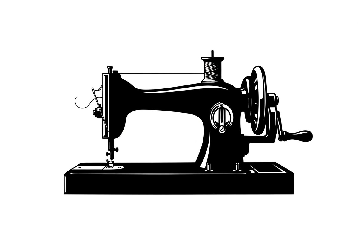 Vintage Sewing Machine Bundle, an Illustration by yasushie (Photo 28 of 31)