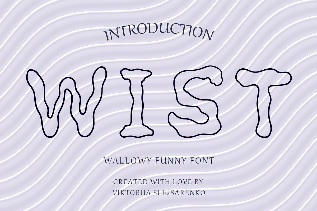 WIST - funny handwriting font, a Serif Font by CHIMERA (Photo 1 of 8)