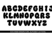 SVG Hand drawn alphabet, an Object Graphic by SketchArtStudio (Thumbnail 3 of 3)