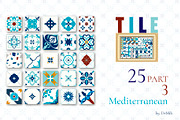 Mediterranean TILE Bundle 25+ Part3, a Pattern Graphic by DeMih (Thumbnail 1 of 4)
