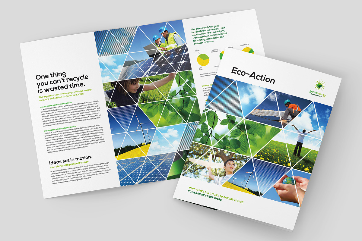 Renewable Energy Brochure Template, a Brochure Template by StockLayouts (Photo 1 of 4)