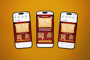Film Fest Event Flyer Set, a Flyer Template by The Good Store (Thumbnail 2 of 2)