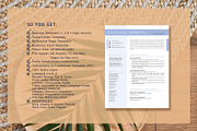 Clean Professional Resume Template, a Resume Template by VictoriousVita (Thumbnail 7 of 8)