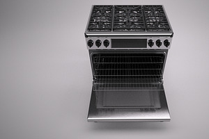 36 Inch Gas Range Cooker