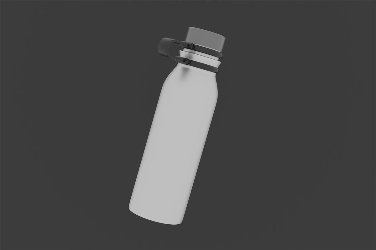 Stainless Steel Bottle model, an Object 3D Model by AgusPrima (Photo 1 of 2)