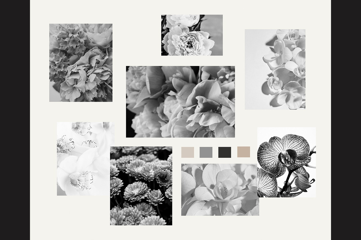 Moody Styled Floral Photography, a Wallpaper Photo by AM Studio (Photo 3 of 3)