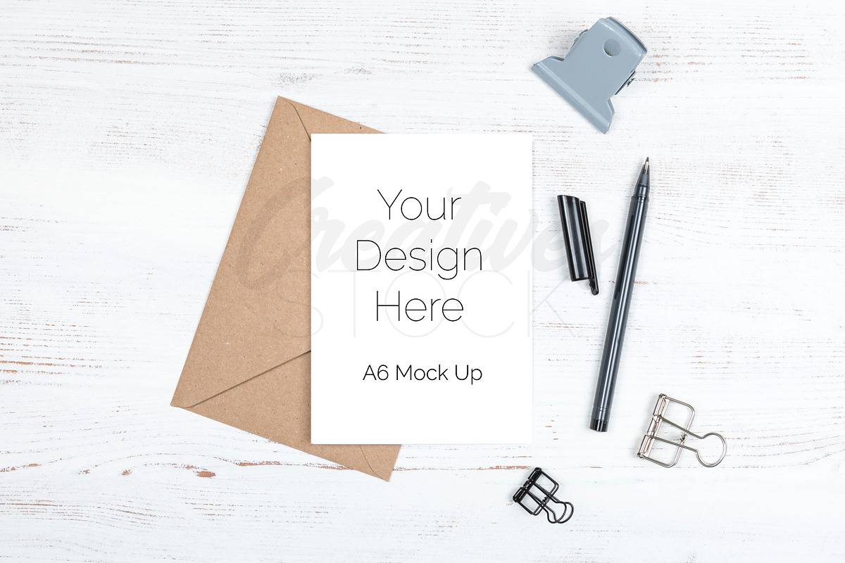 A6 Card Bundle - 8 JPEG/PSD, a Print Template by Creatives STOCK (Photo 9 of 9)