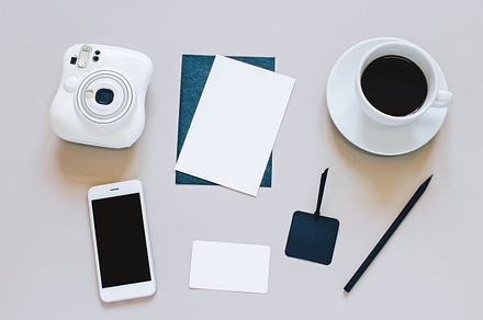 Creative workspace desk items, an Arts & Entertainment Photo by Nuchylee Photo