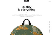 Polyester Backpack Mockup Set, a Merchandise Mockup by creatsy5 (Thumbnail 2 of 7)