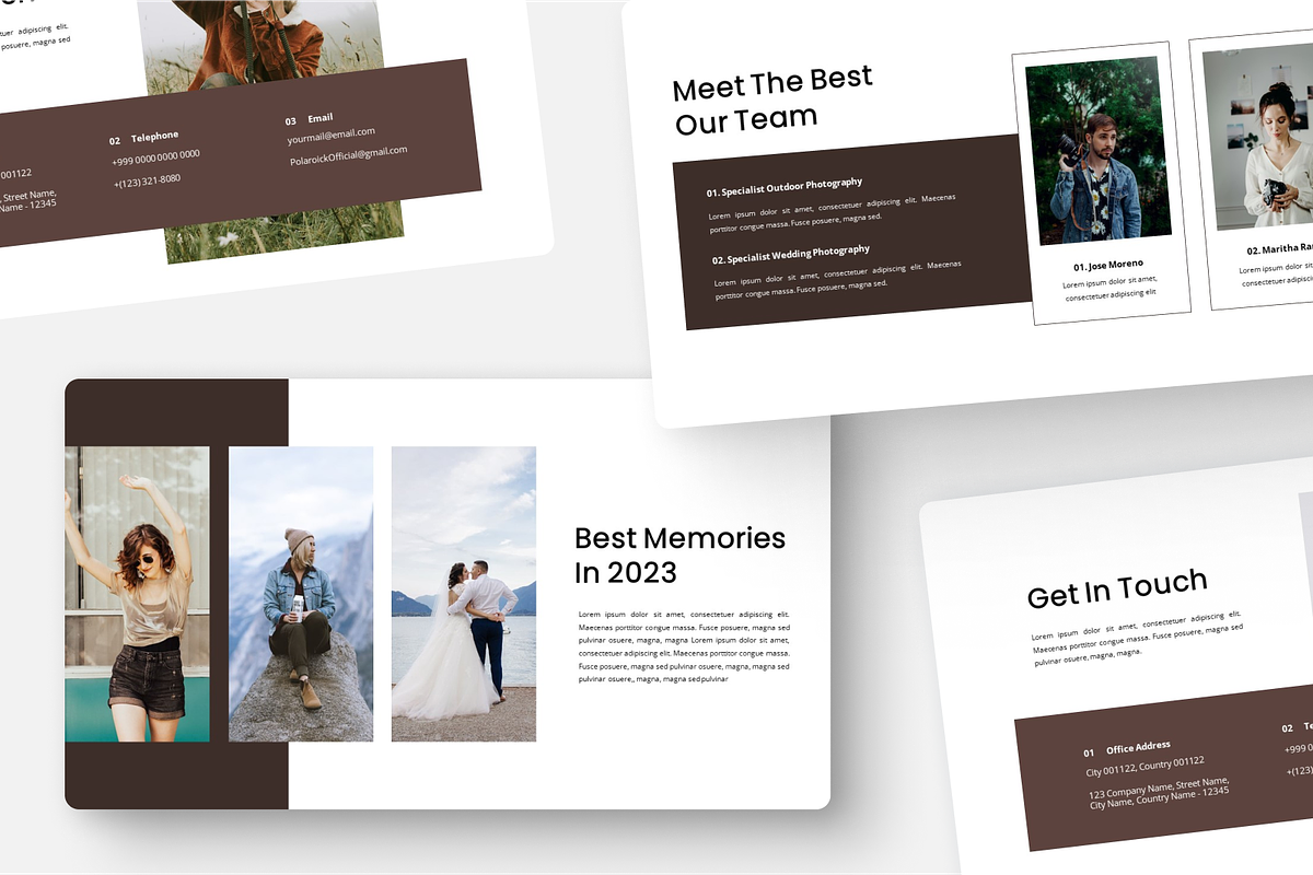Photography Portfolio Google Slide, a Presentation Template by Annora Studio (Photo 3 of 5)