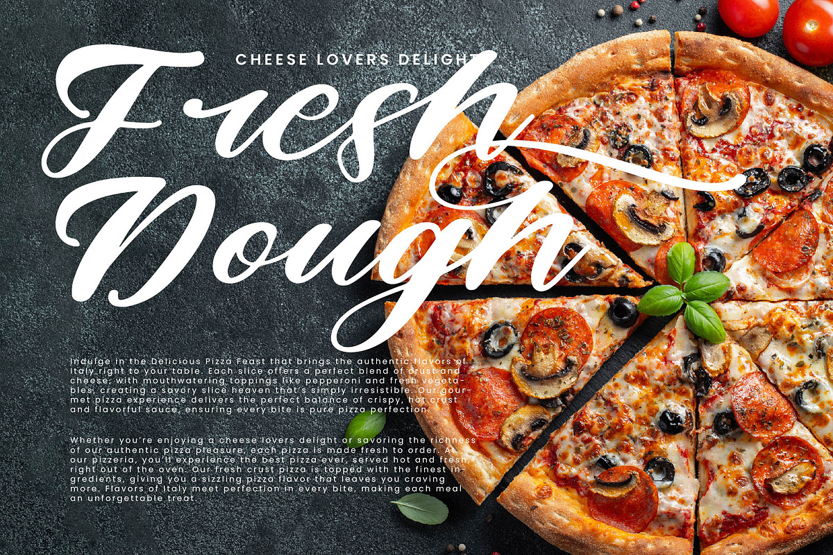 Birdsta Creamy Bold Calligraphy Font, a Script Font by stylishtype.co (Photo 9 of 20)