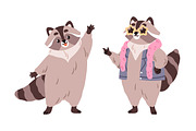 Cute raccoon, funny forest animal, an Animal Illustration by Good Studio (Thumbnail 3 of 10)