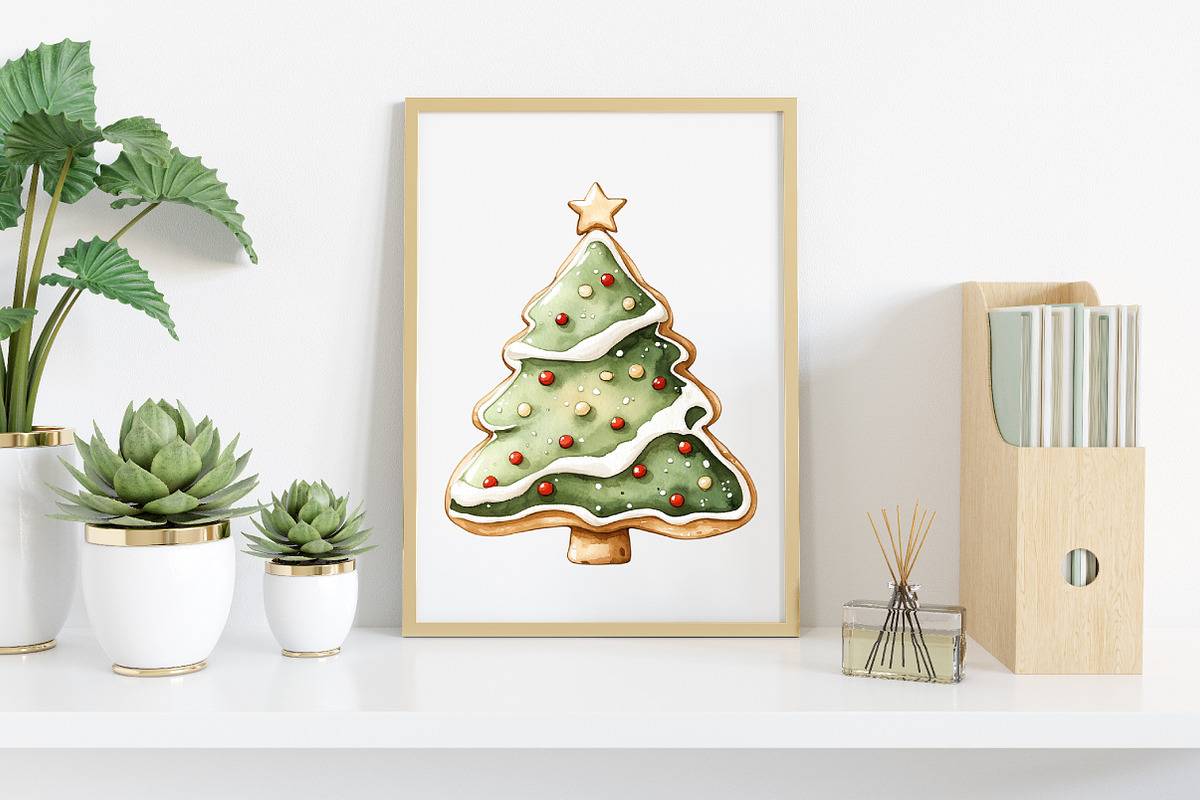 Watercolor Christmas Sweet Treats, an Illustration by Canvas Craft (Photo 6 of 7)