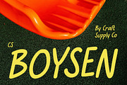 CS Boysen – Handwritten Font, a Handwritten Font by Craft Supply Co. (Thumbnail 1 of 8)