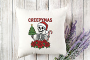 Skeleton Christmas Creepymas, an Illustration by Designking (Thumbnail 2 of 4)