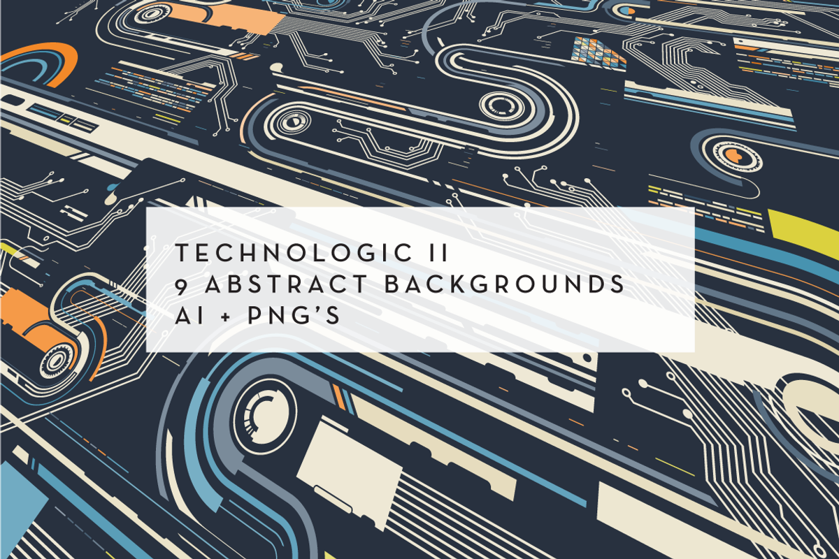 abstract technology backgrounds, a Technology Illustration by vekstok (Photo 1 of 9)