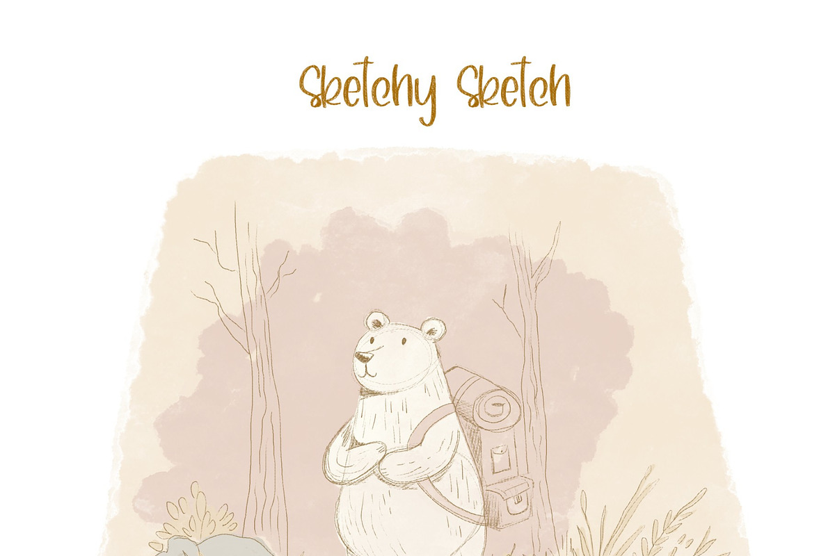 Sketchbook Brush Set for Procreate, a Brush Add-On by Sometimes Crafter Studio (Photo 12 of 17)