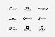 32 Modern Logo Template, a Branding & Logo Template by Nowshinz Shoma (Thumbnail 6 of 20)