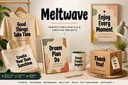 Meltwave, a Script Font by Wow Magic (Thumbnail 2 of 6)
