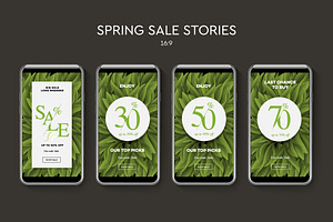 Instagram Spring Sale Banners