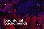 Bad Signal Backgrounds Vol. 01, a Background Graphic by dvtchk (Thumbnail 8 of 10)