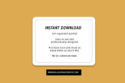 Printable Marketing Plan - Small Biz, a Stationery Template by Bella+Sophia Creative (Thumbnail 4 of 4)