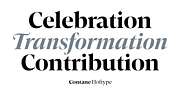 Contane, a Serif Font by Hoftype (Thumbnail 2 of 15)