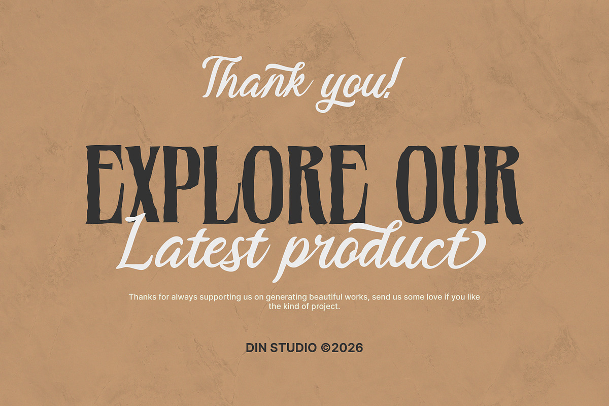 Redcliff Campwood, a Serif Font by din-studio.com (Photo 16 of 16)