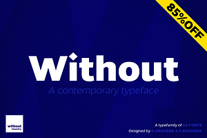 Without Sans · 85% Off!