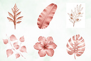 Rose Gold Foil Floral Elements, an Illustration by Creative Art (Thumbnail 3 of 8)