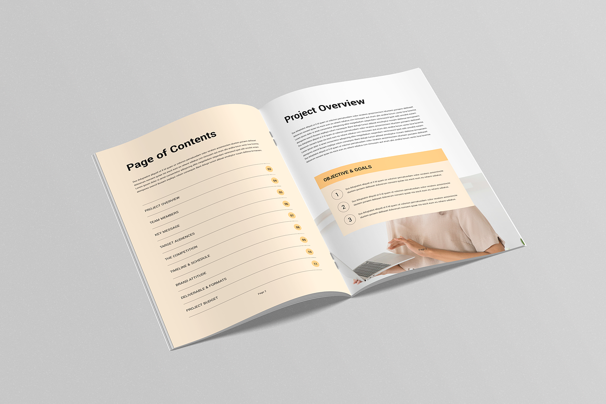 Creative Brief | Canva, Word, INDD, a Brochure Template by Leaflove (Photo 3 of 9)