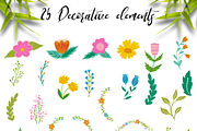 Birds and Flowers, a Pattern Graphic by Olesya Agudova (Thumbnail 8 of 9)