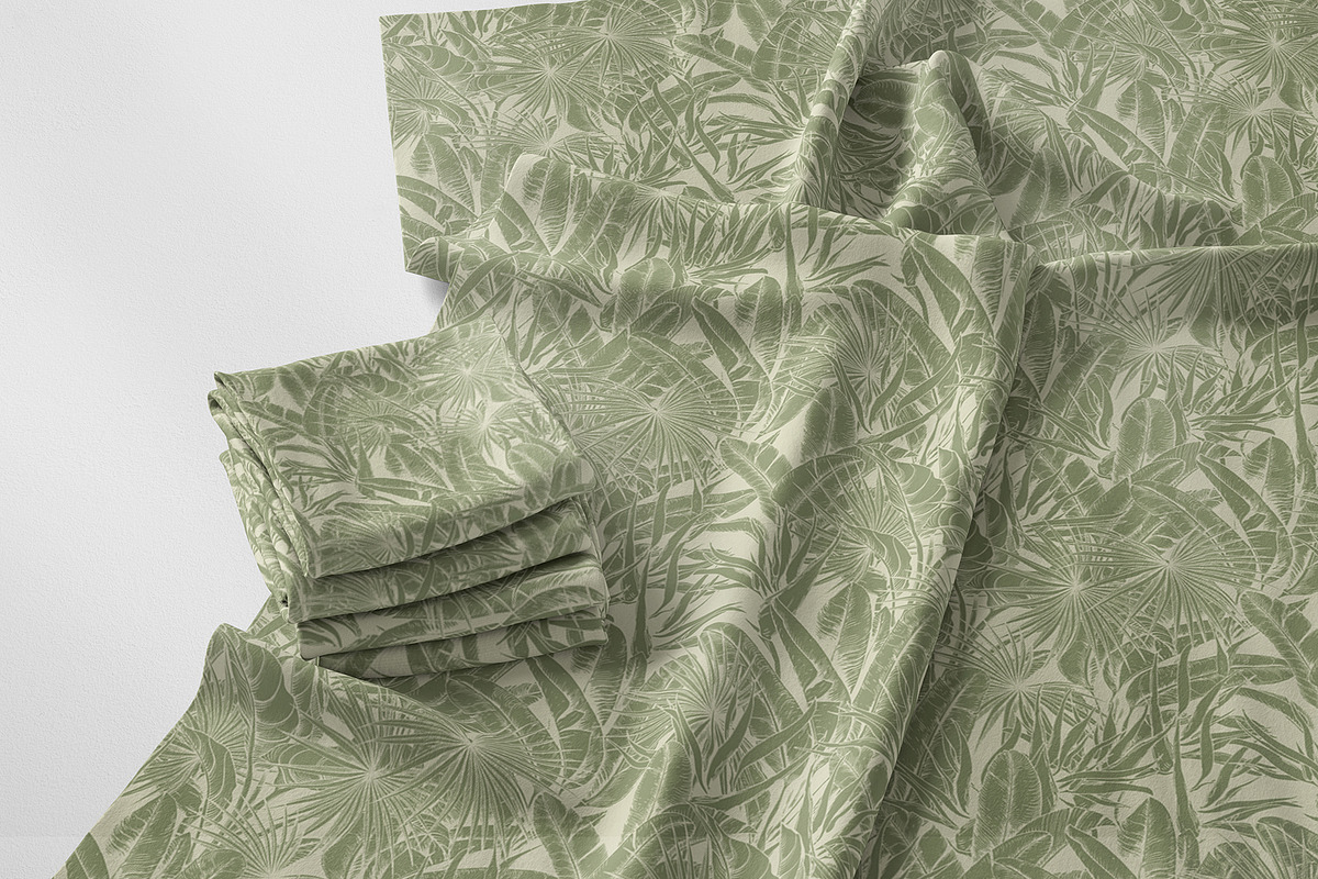 Green Tropical Patterns, a Pattern Graphic by Jeanna Draw (Photo 10 of 13)