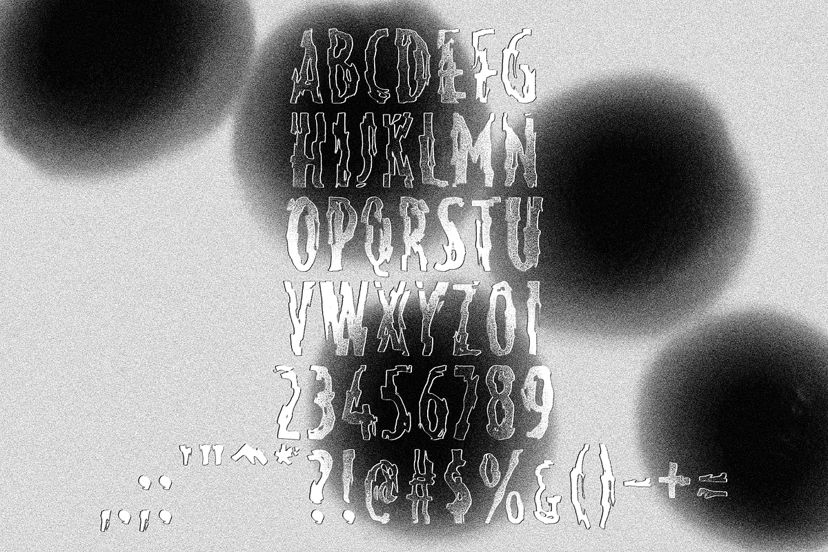 HOLIC Experiment, a Sans Serif Font by HOLIC_Tank (Photo 2 of 10)