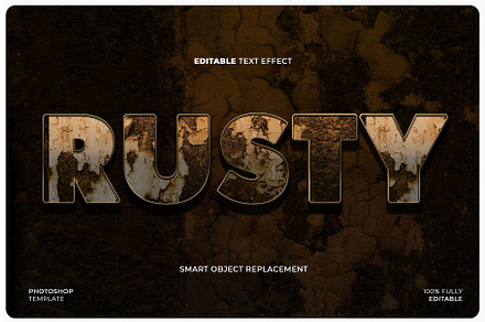 Rust Text Effect