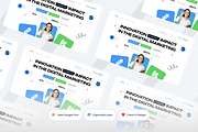 Digital Marketing Hero Header UI kit, an UI Kit Template by SquidPixey (Thumbnail 2 of 3)