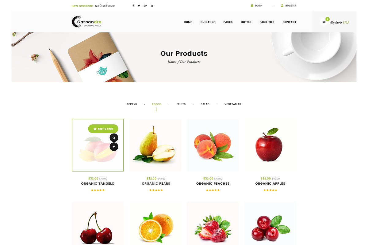 Cassandra - Organic - Muse, a Templates & Theme by DigitalCenturySF (Photo 4 of 11)
