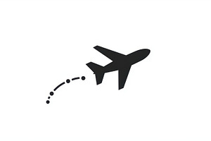 Airplane flying through clear sky, a Photo by Beautiful things