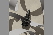 Minimal Dropper Bottle Mockup, a Packaging Mockup by Art-Jek.std (Thumbnail 1 of 2)