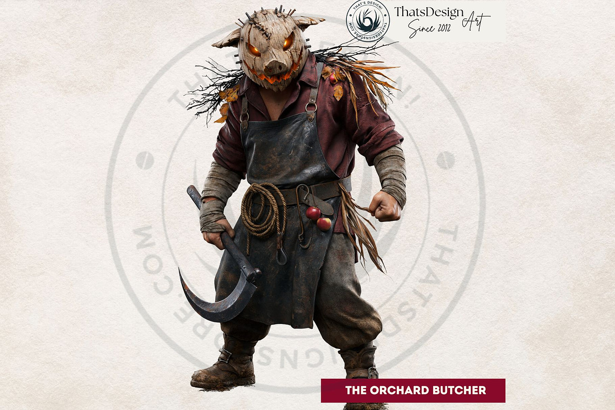 Hallowmere Halloween RPG characters, a Seasonal Illustration by ThatsDesignArt (Photo 5 of 17)